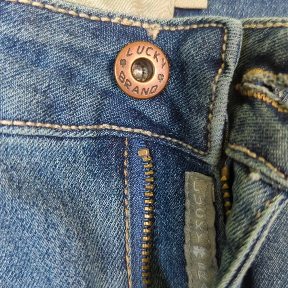 Lucky Brand Zoe Girls Size 12 Jeans Size - Medium Wash Stretch Denim
